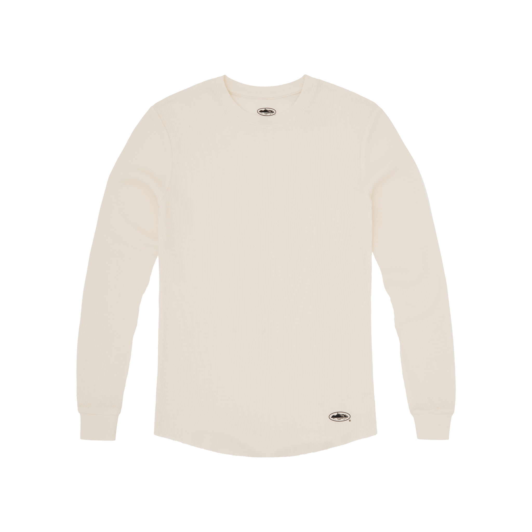 CORTEIZ Guerillaz サーマル 長袖Tシャツ ロゴ入り コットン GUERILLAZ THERMAL LS TEE [CREAM] – CRTZRTW