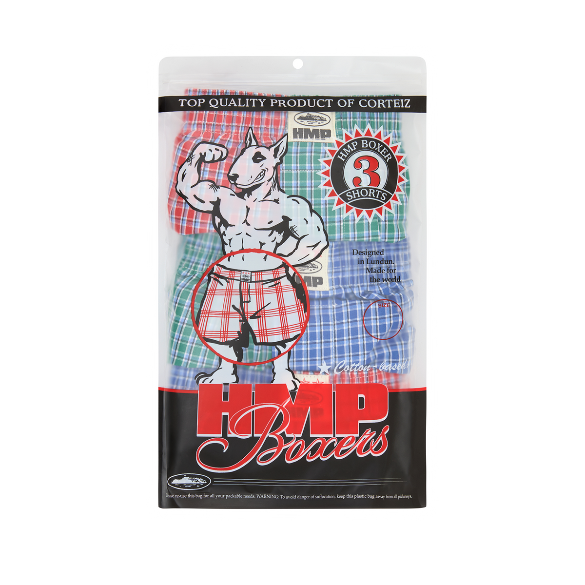 HMP BOXER SHORTS [3 PACK] [MULTI]