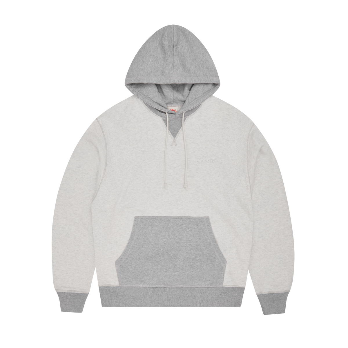 HMP CONTRAST HOODIE [HEATHER GREY]