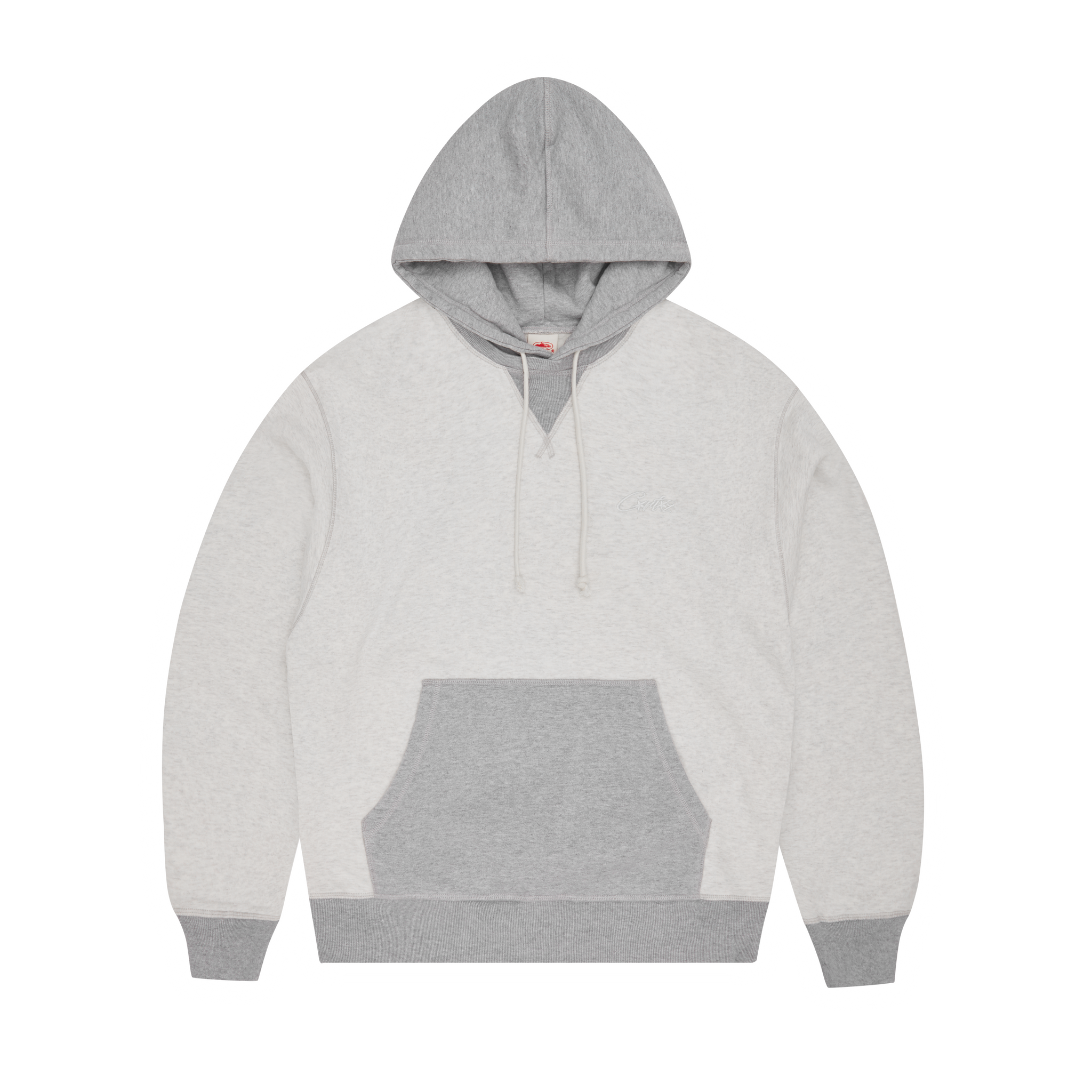 HMP CONTRAST HOODIE [HEATHER GREY]