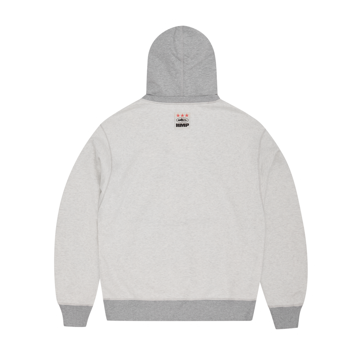 HMP CONTRAST HOODIE [HEATHER GREY]