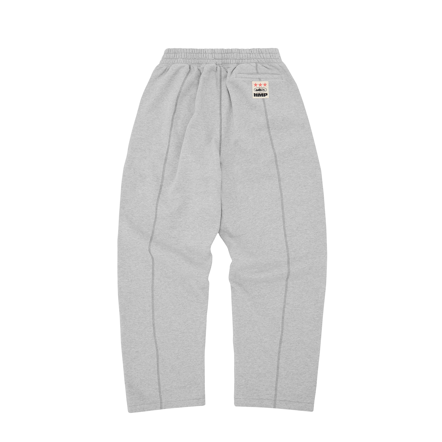 HMP OPEN HEM SWEATPANT [HEATHER GREY]