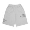 HMP STENCIL SWEATSHORT [HEATHER GREY]