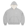 HMP THERMAL ZIP HOODIE [HEATHER GREY]