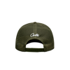 ISLAND PUFF PRINT TRUCKER HAT [OLIVE]