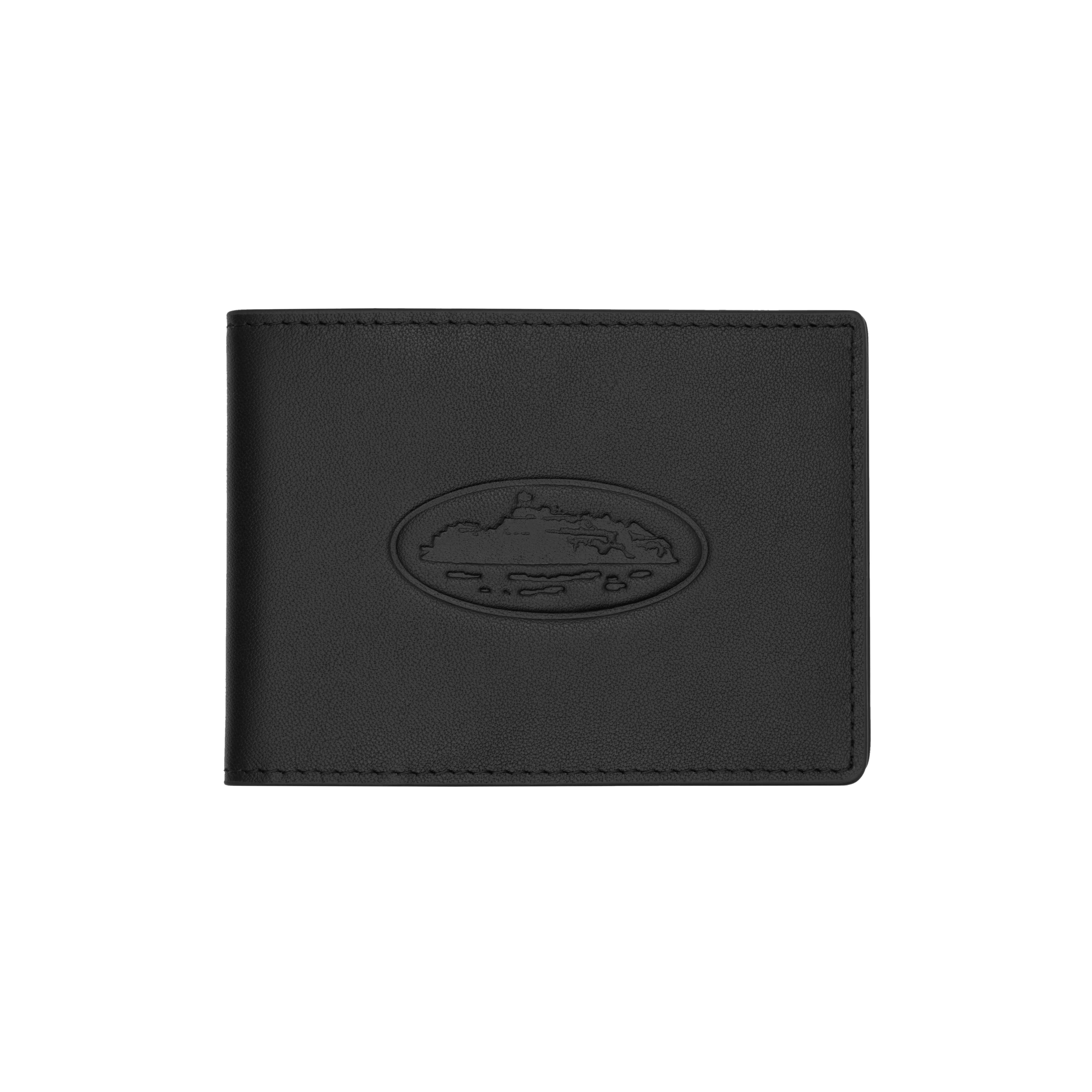 ISLAND LEATHER CARD HOLDER [BLACK]