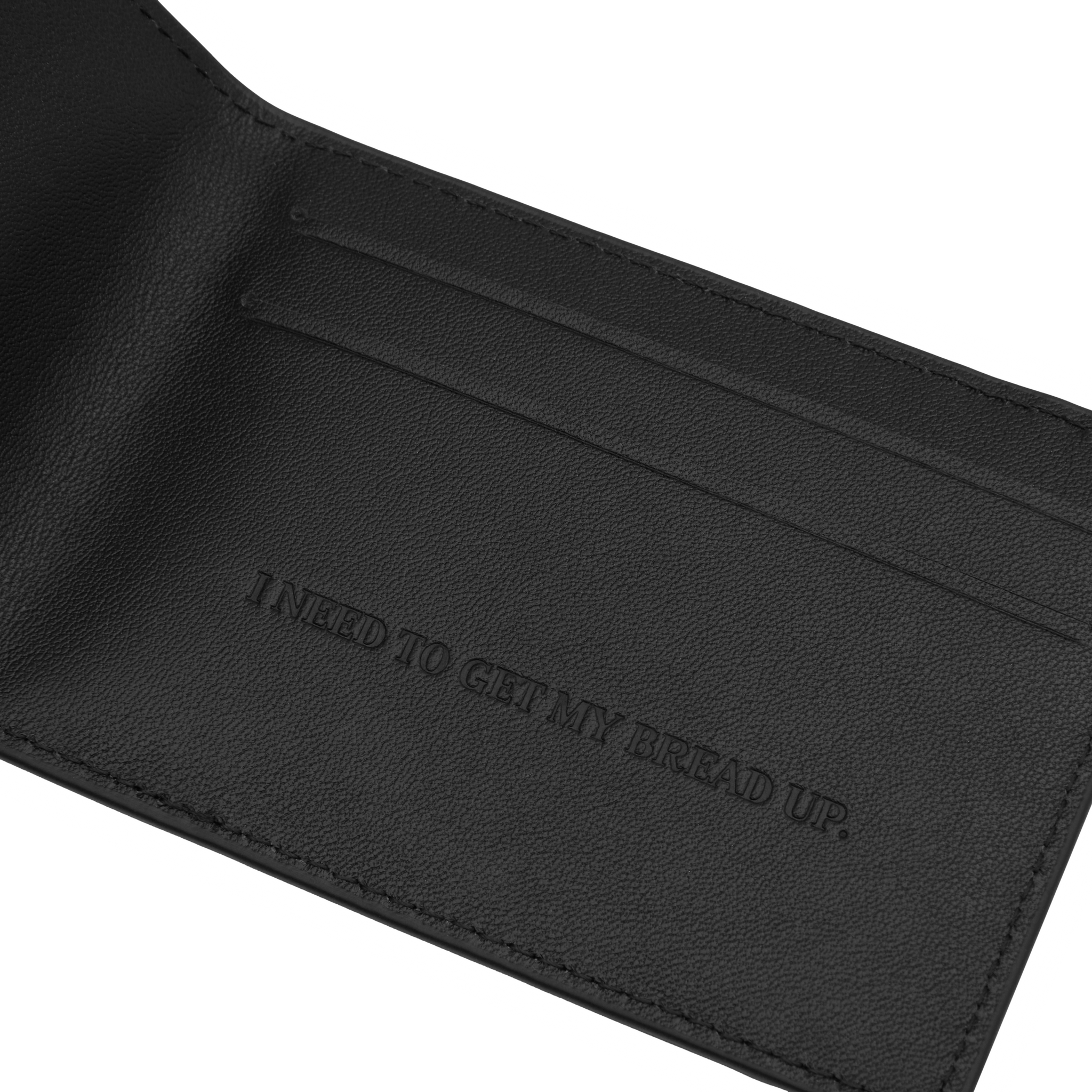 ISLAND LEATHER CARD HOLDER [BLACK]