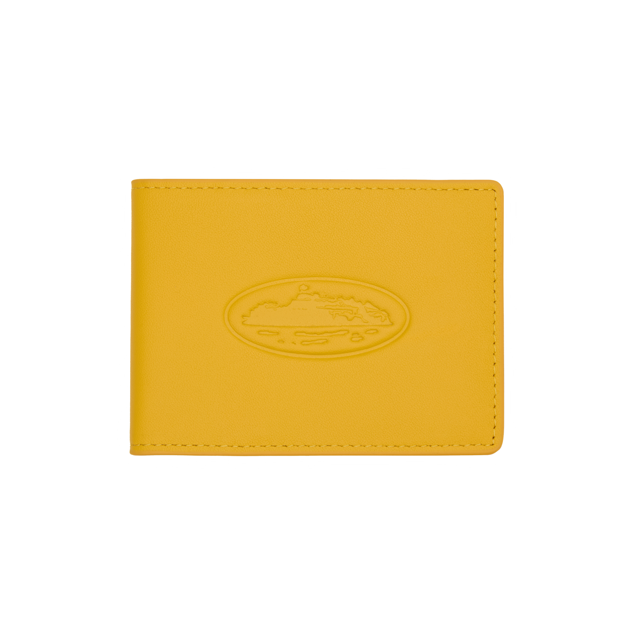 ISLAND LEATHER CARD HOLDER [YELLOW]