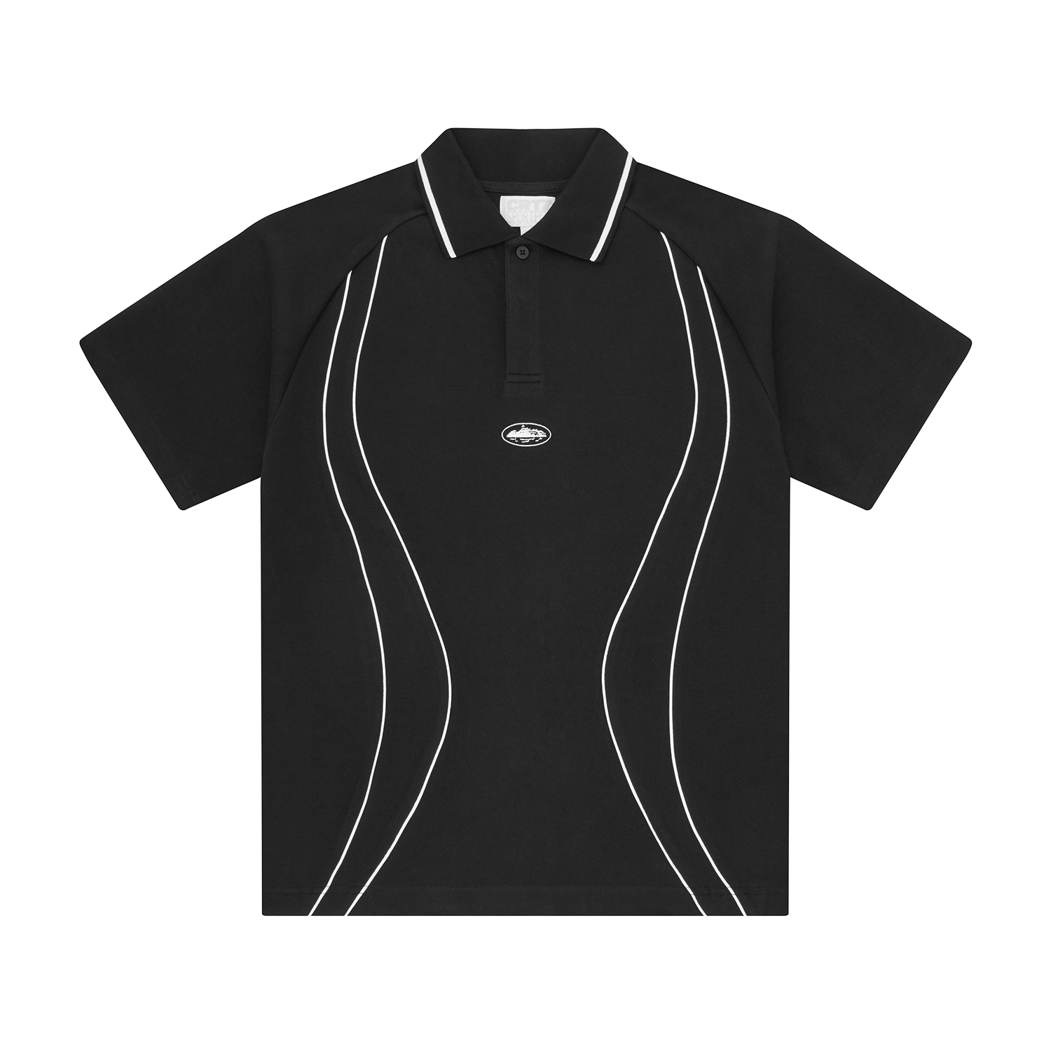 ISLAND PIQUE POLO SHIRT [BLACK] – CRTZRTW