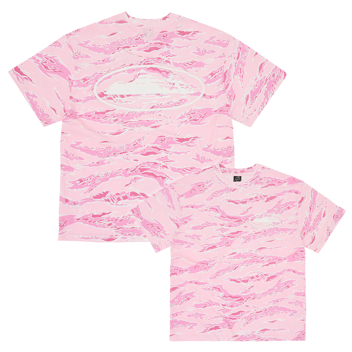 ISLAND PUFF PRINT TEE [PINK TIGER CAMO]