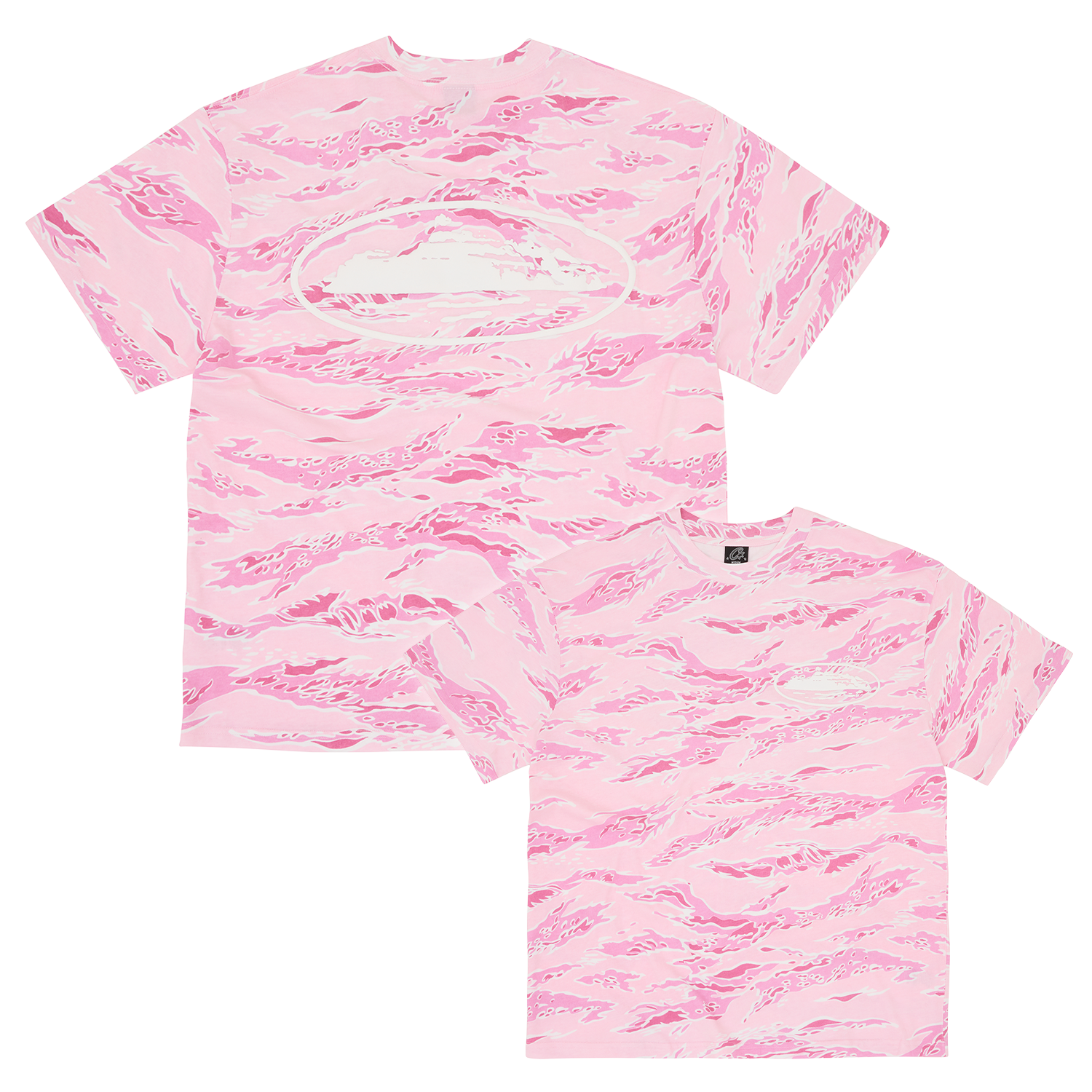 ISLAND PUFF PRINT TEE [PINK TIGER CAMO]