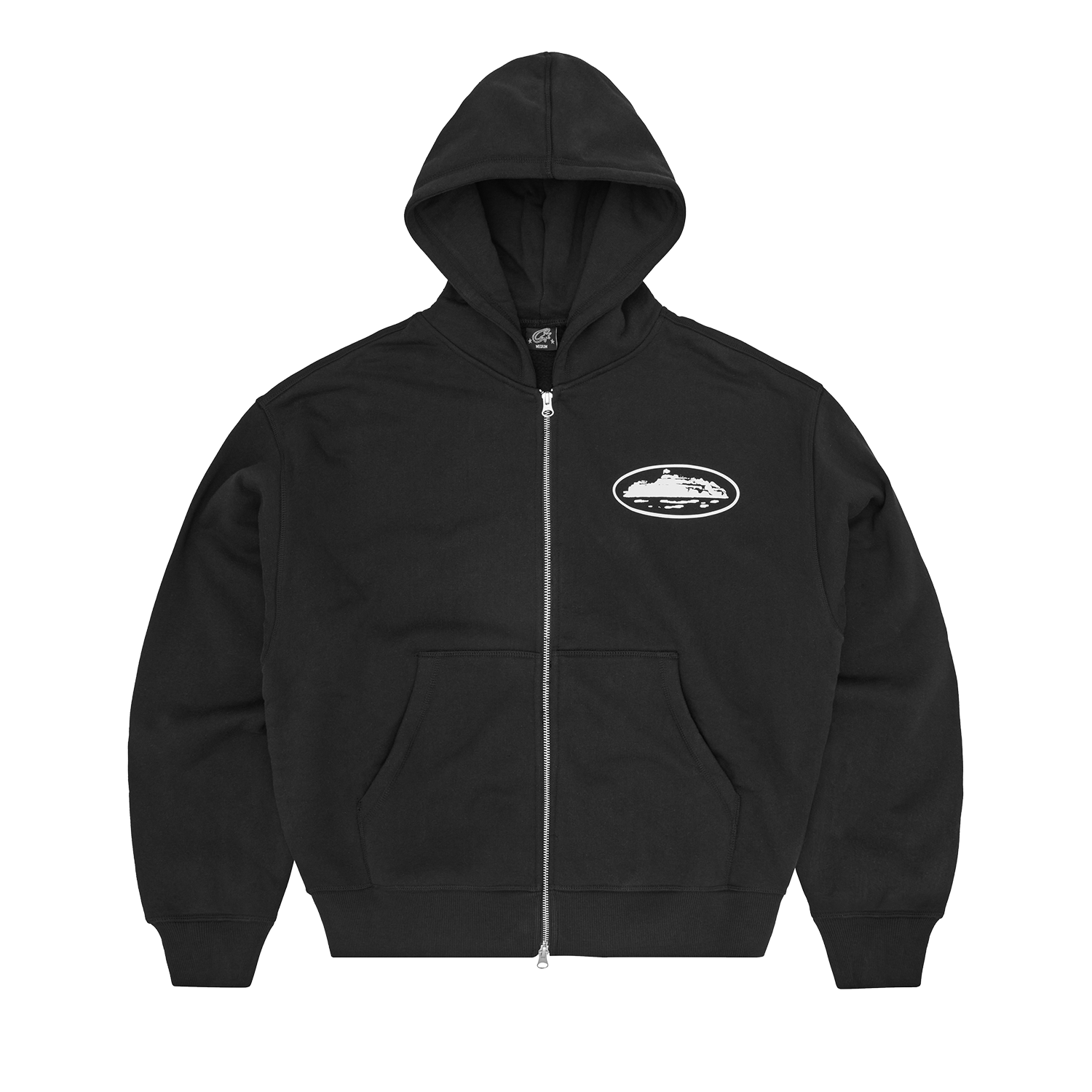 Corteiz MINI  ZIP HOODIE パーカー 黒 ISLAND PUFF PRINT ZIP HOODIE [BLACK] – CRTZRTW
