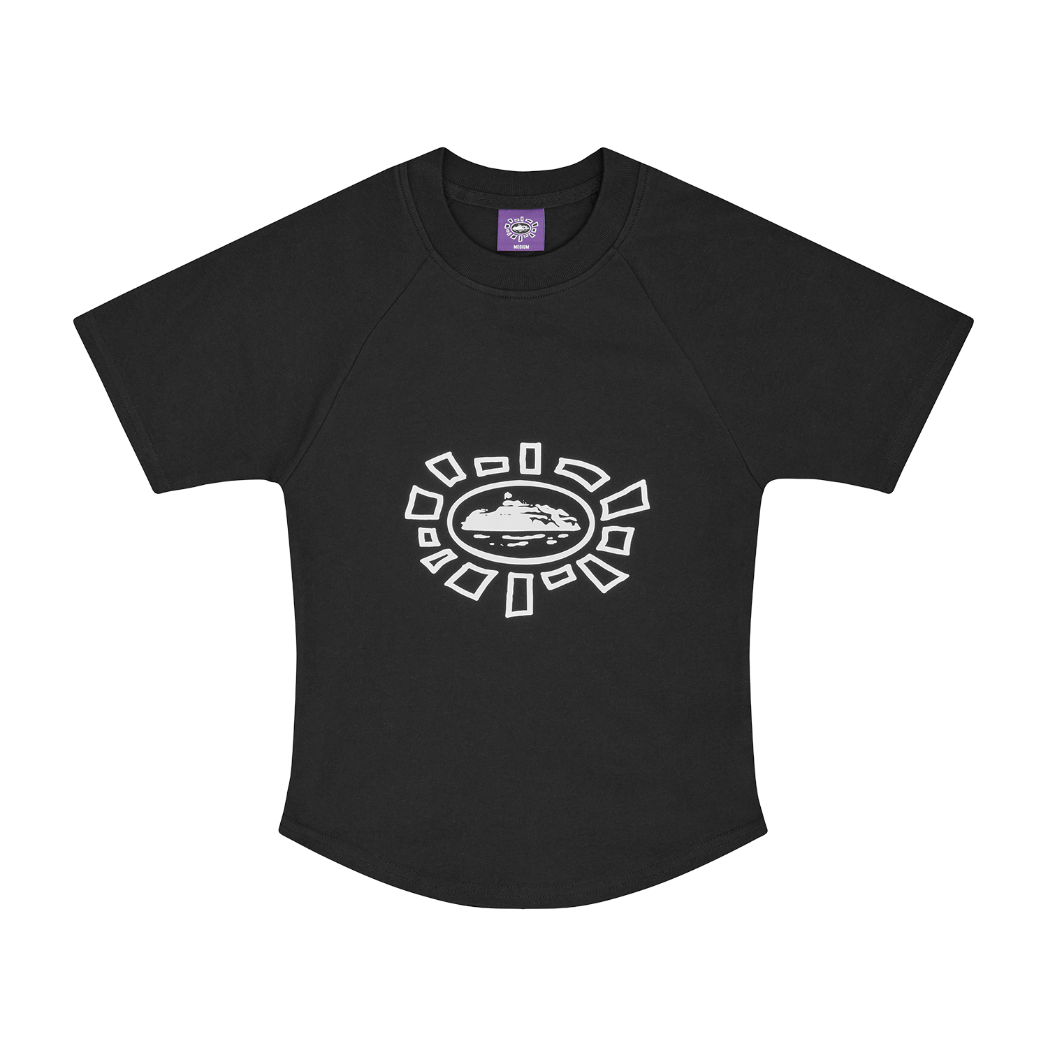 ALWEIZ BABY TEE [BLACK]
