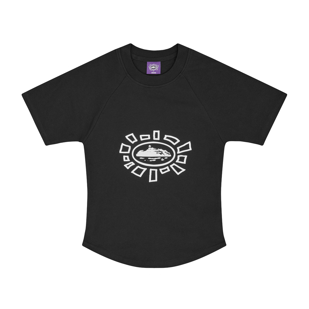 ALWEIZ BABY TEE [BLACK]