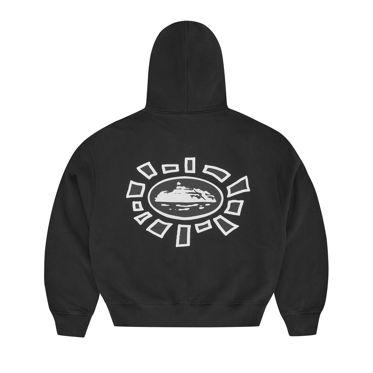 ALWEIZ ZIP HOODIE [BLACK]
