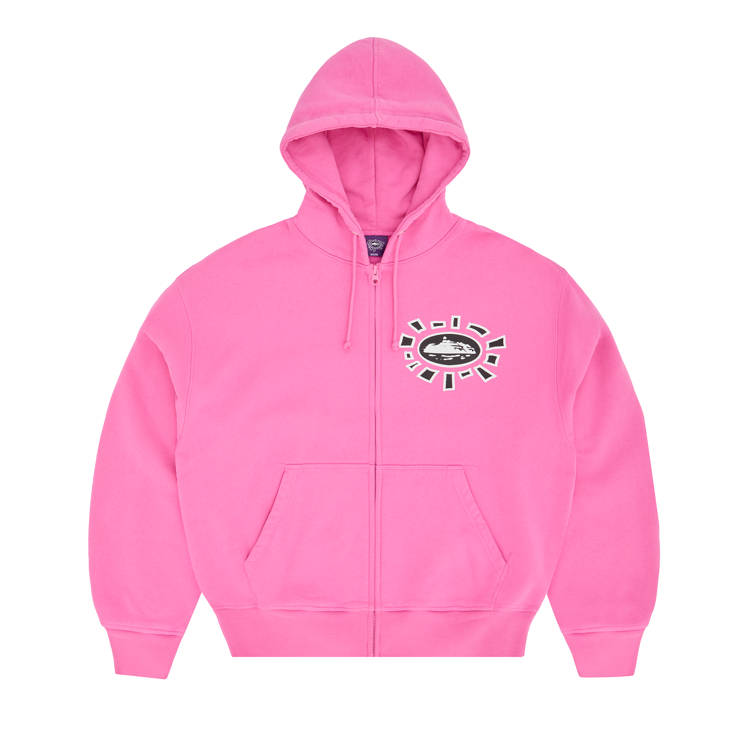 ALWEIZ ZIP HOODIE [PINK]