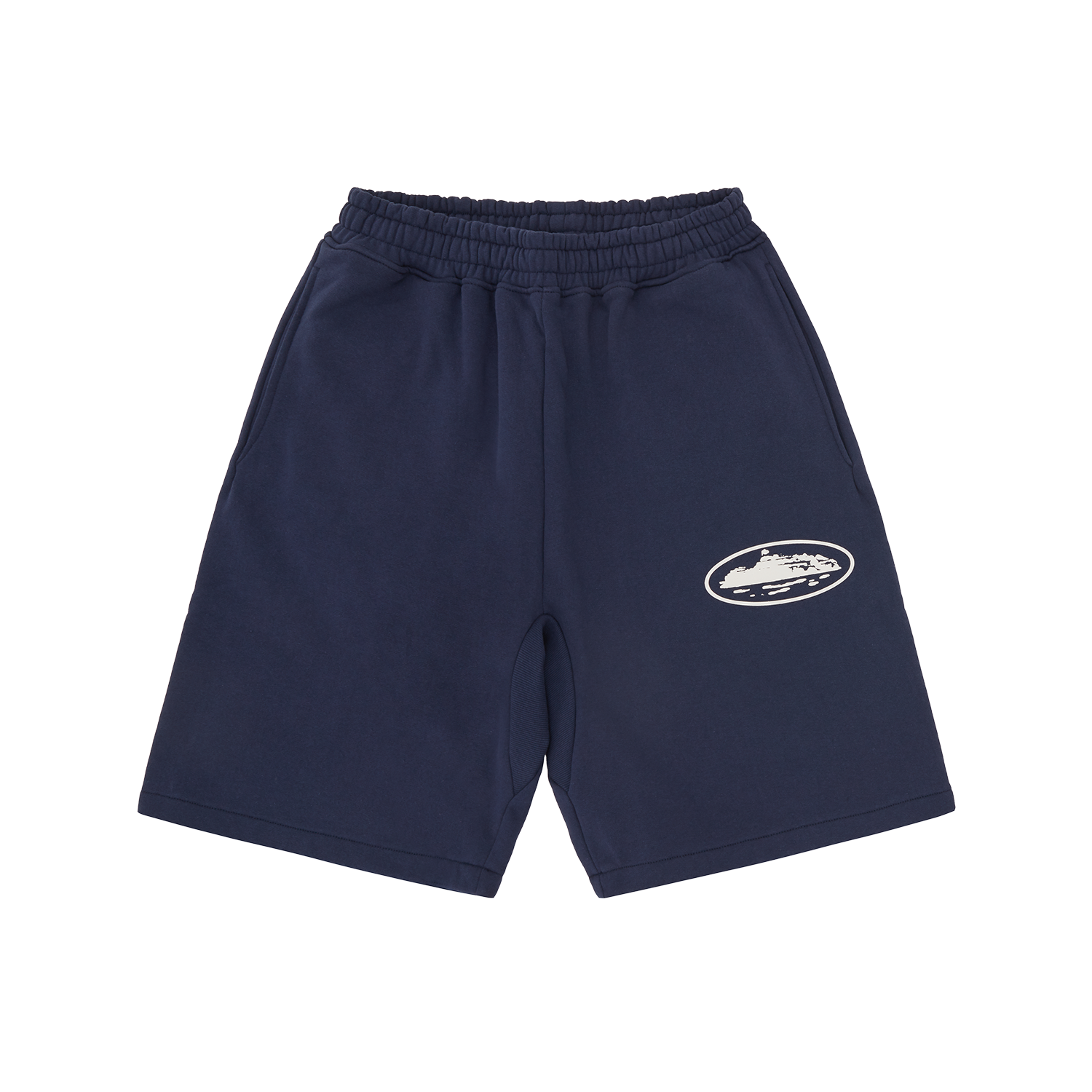 ISLAND PUFF PRINT SWEATSHORT [NAVY]