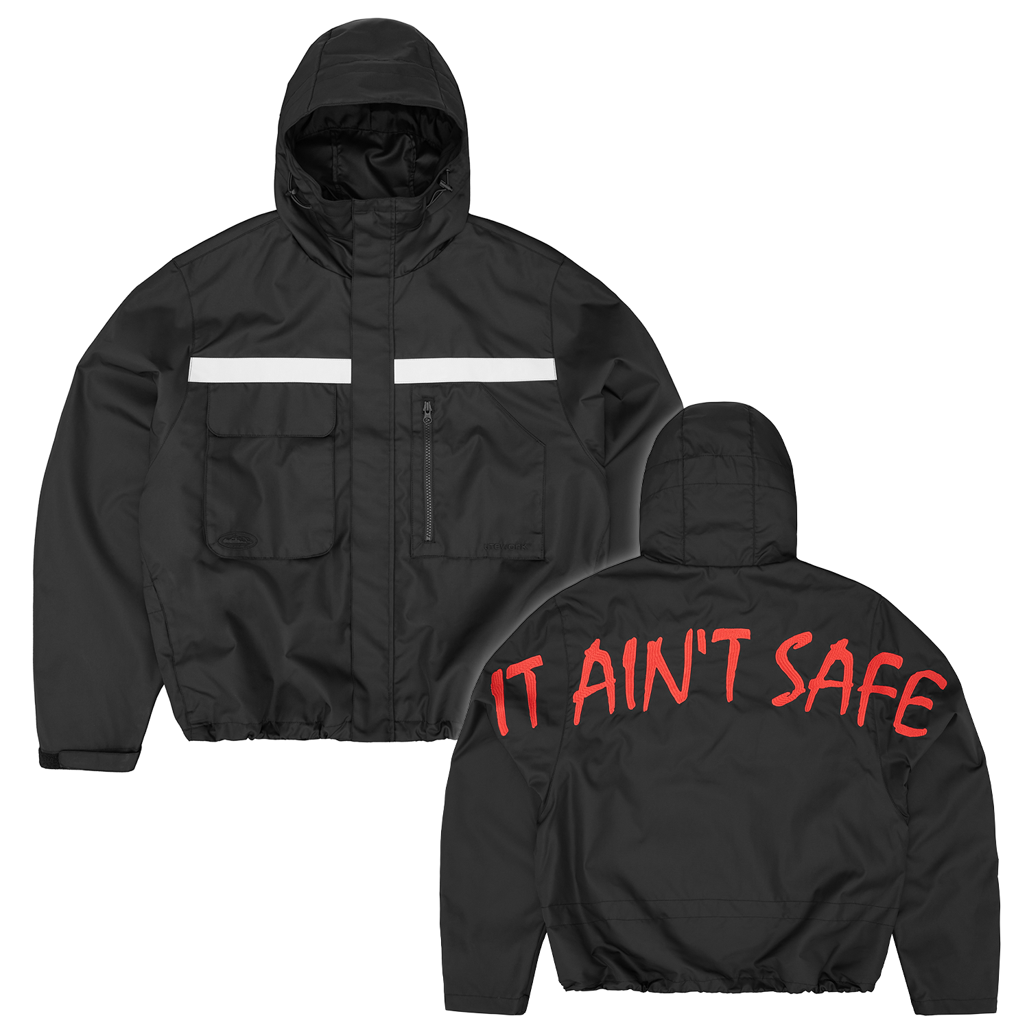 IT AIN'T SAFE LITEWORK JACKET [BLACK]