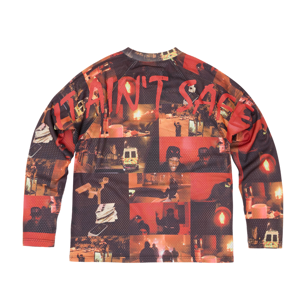 IT AIN'T SAFE MESH JERSEY [MULTI]