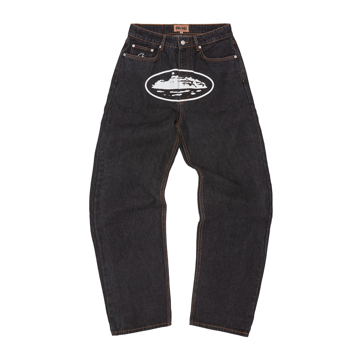 ISLAND BAGGY JEANS [WASHED BLACK] – CRTZRTW