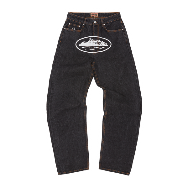 パンツ CORTEIZ ALCATRAZ BAGGYJEANS ISLAND BAGGY JEANS [WASHED BLACK] – CRTZRTW