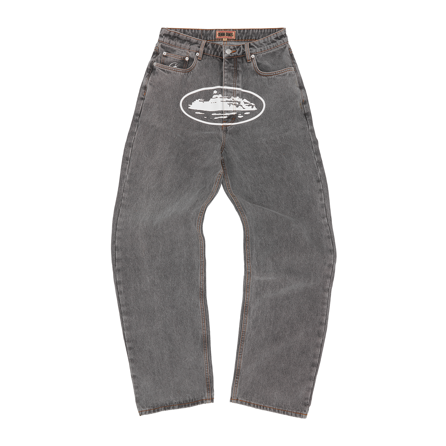 ISLAND BAGGY JEANS [LIGHT GREY] – CRTZRTW