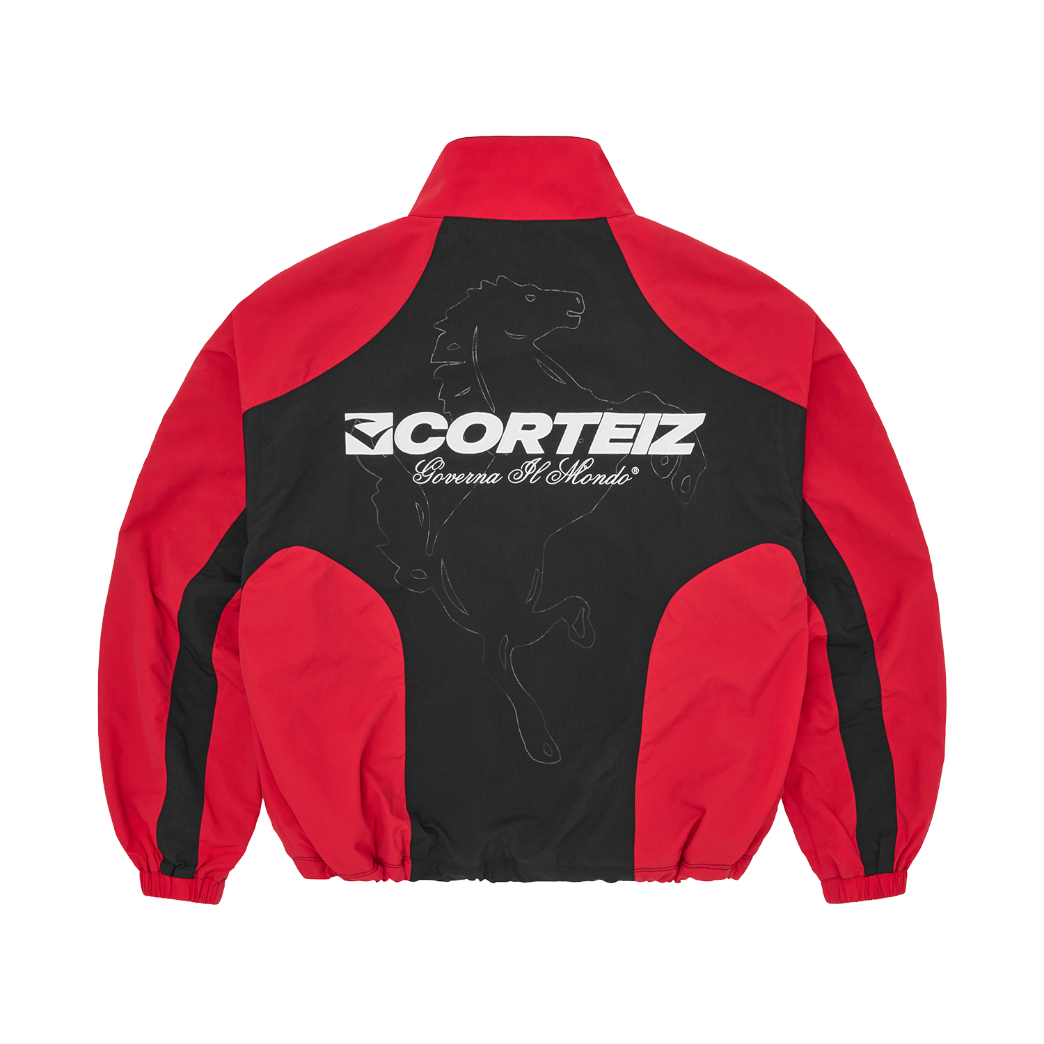 IL MONDO TRACK JACKET [RED/BLACK]