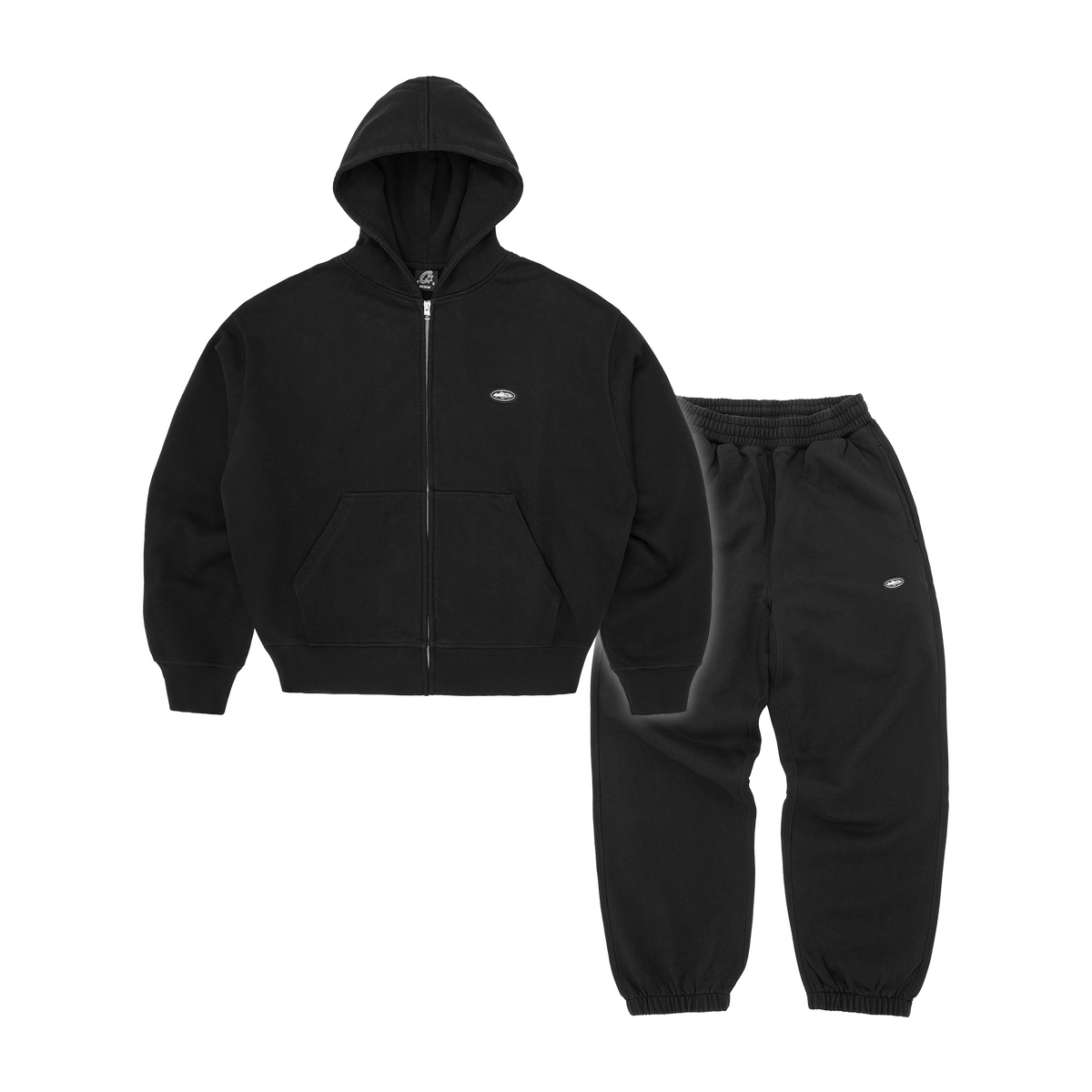 MINI ISLAND HOODIE TRACKSUIT [BLACK]