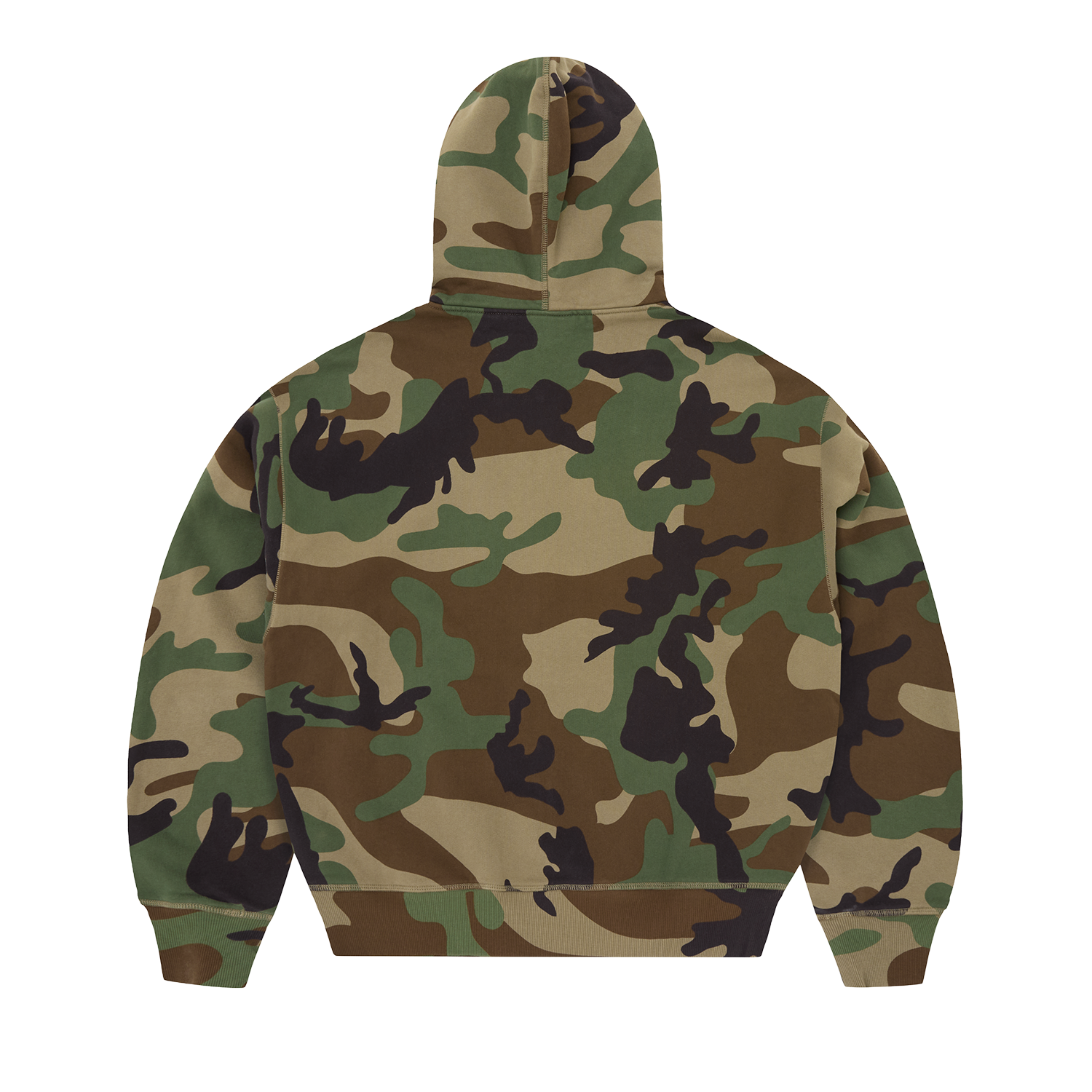MINI ISLAND ZIP HOODIE [WOODLAND CAMO]