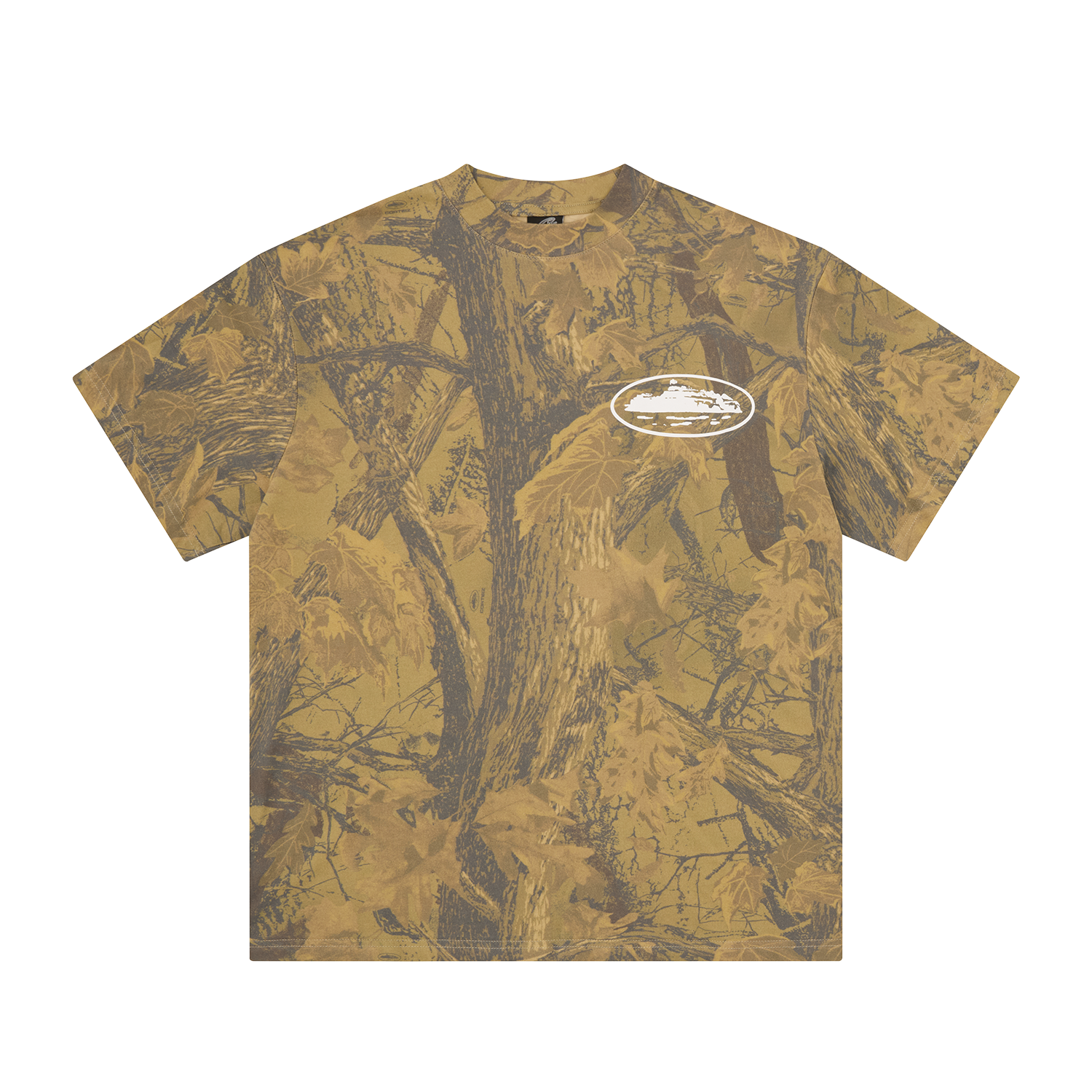 ISLAND PUFF PRINT TEE [FOREST CAMO]