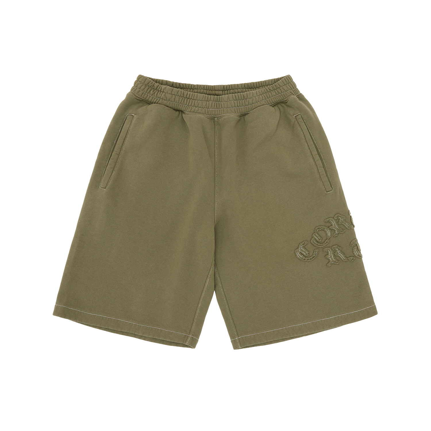 DIPLOMATIC SWEATSHORT [OLIVE]