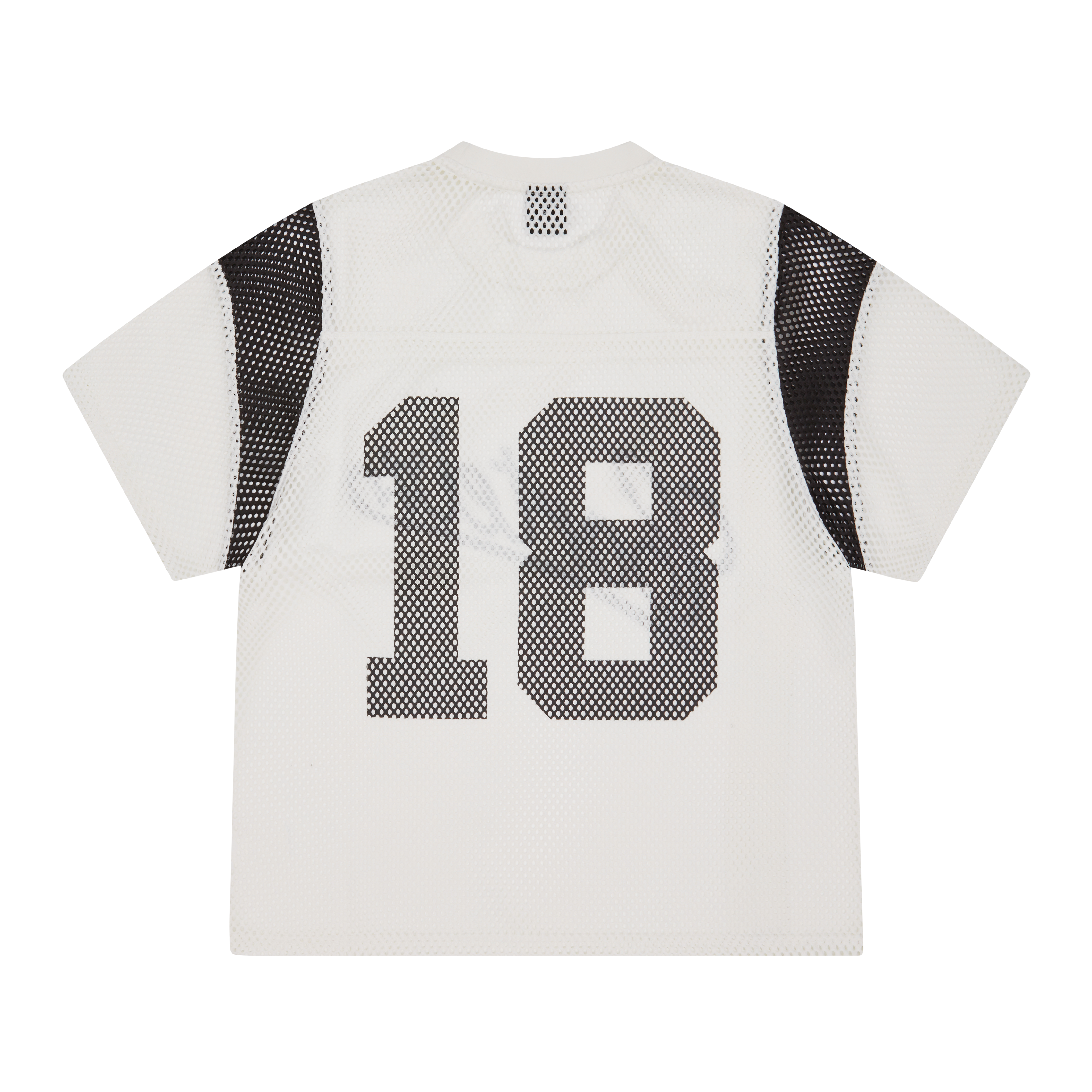 OPEN MESH PANEL JERSEY [CREAM]