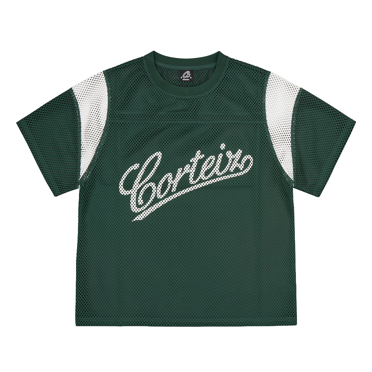 OPEN MESH PANEL JERSEY [FOREST GREEN]