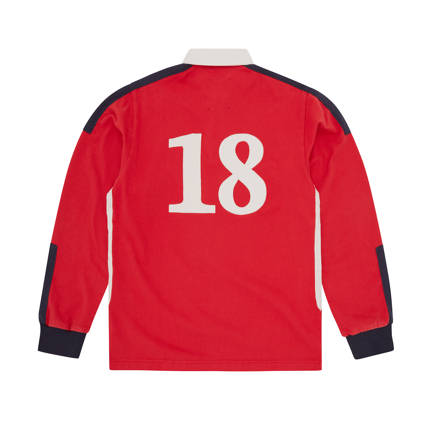 PANELLED RUGBY [RED]