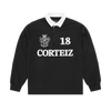 PANELLED RUGBY [BLACK]