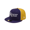 PIRATE RADIO NEW ERA FITTED CAP [PURPLE/GOLD]