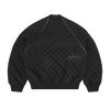 QUILTED EXCHANGE BOMBER [BLACK]