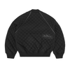 QUILTED EXCHANGE BOMBER [BLACK]