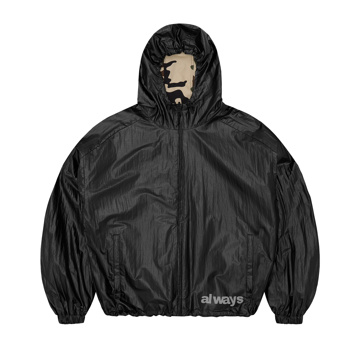ALWEIZ REVERSIBLE JACKET [BLACK/CAMO]