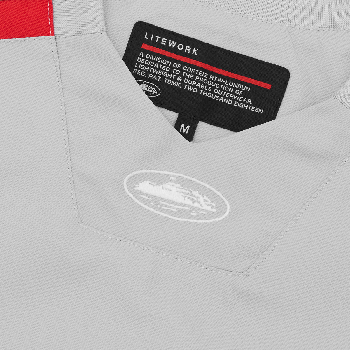 ROSSA WINDBREAKER [GREY]