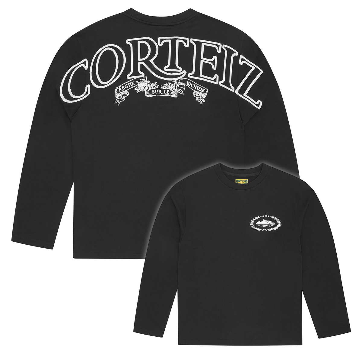 ROYALE HEAVYWEIGHT TEE LS [BLACK] – CRTZRTW