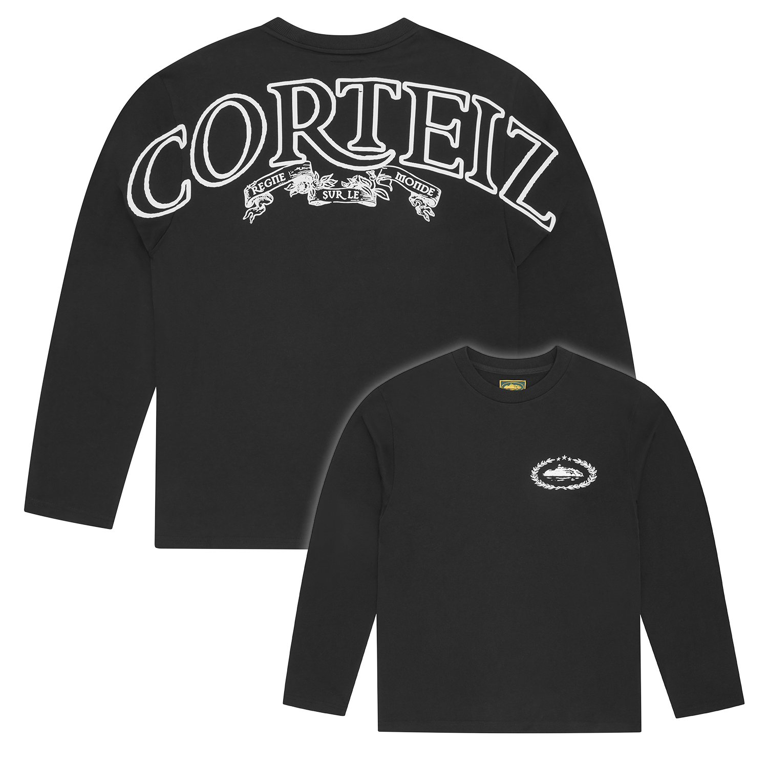 ROYALE HEAVYWEIGHT TEE LS [BLACK] – CRTZRTW