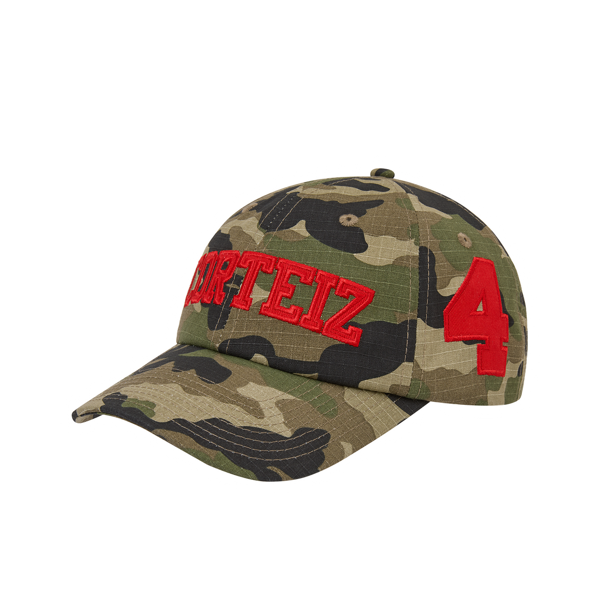 EMBLEM RIPSTOP CAP [WOODLAND CAMO]