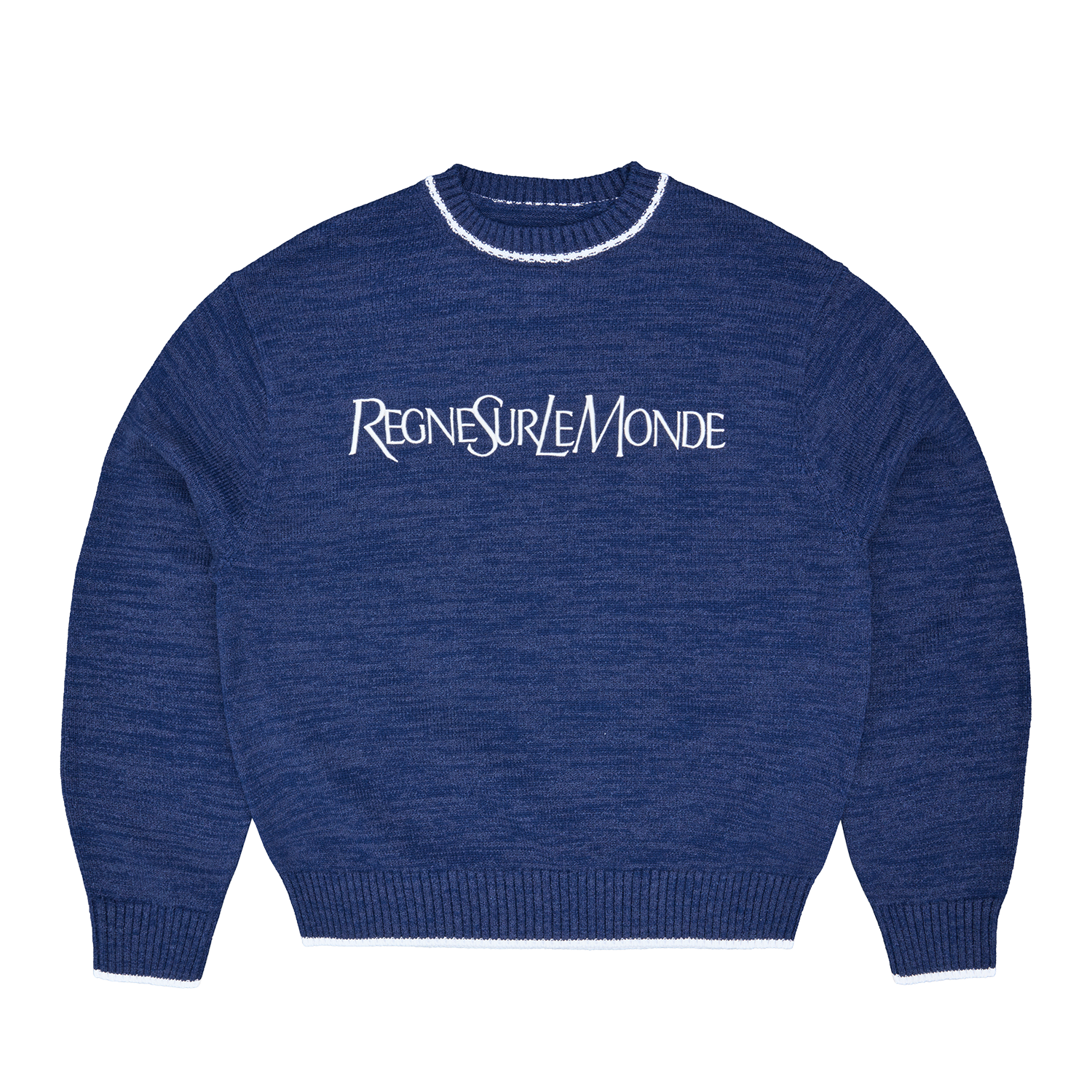 RSLM KNIT CREWNECK [NAVY]