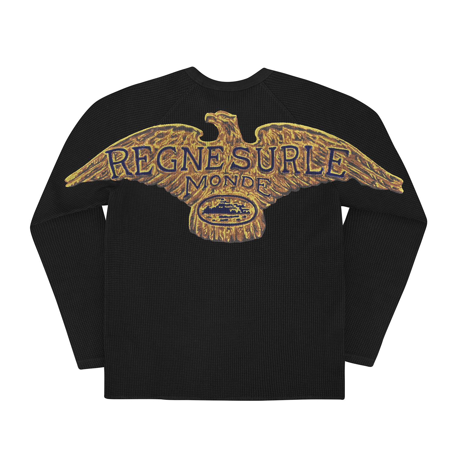RSLM EAGLE WAFFLE THERMAL [BLACK]
