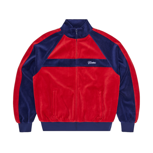 SCRIPTVELOURTRACKJACKET_REDNAV