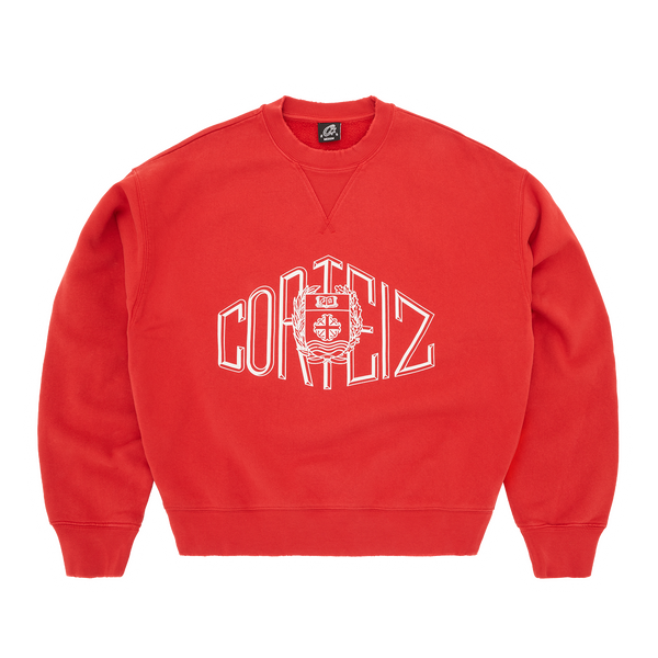 SOPHOMORE CREWNECK [RED] – CRTZRTW