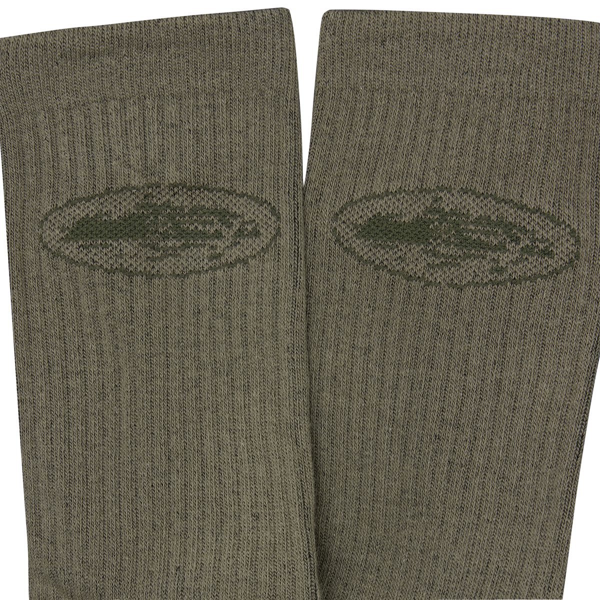 STENCIL ISLAND SOCKS [2 PACK] [KHAKI]