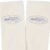 STENCIL ISLAND SOCKS [2 PACK] [CREAM]