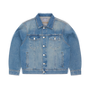 STITCH DOWN DENIM JACKET [FADED INDIGO]